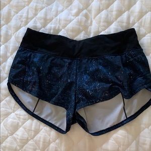 Lululemon speed shorts